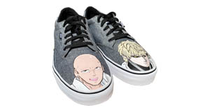 One Punch Man: Both shoes taken in the great outdoors.