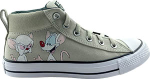 Animaniacs Right Shoe with the Brain and Pinky in that order.